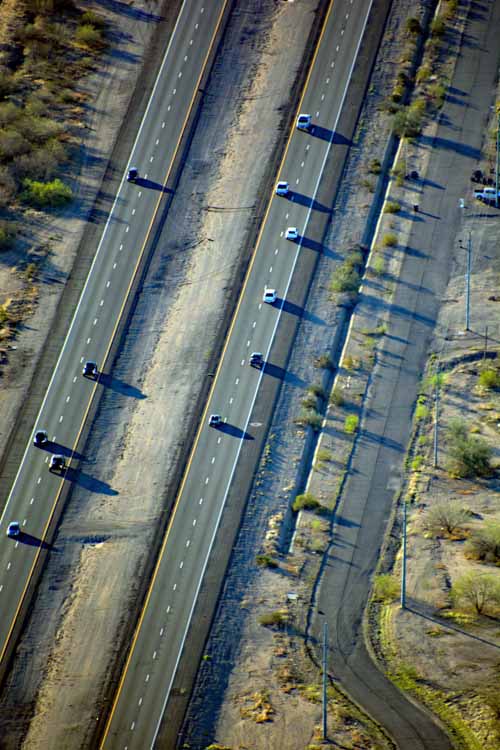 aerial view